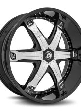 Diablo Fury Wheel 26x10 Blank 30 78.1 Gloss Black                                     - FUR-261BLNK3078LB - Image 4